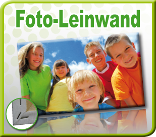 Foto auf Leinwand, Fotoleinwand mit strahlenden Farben